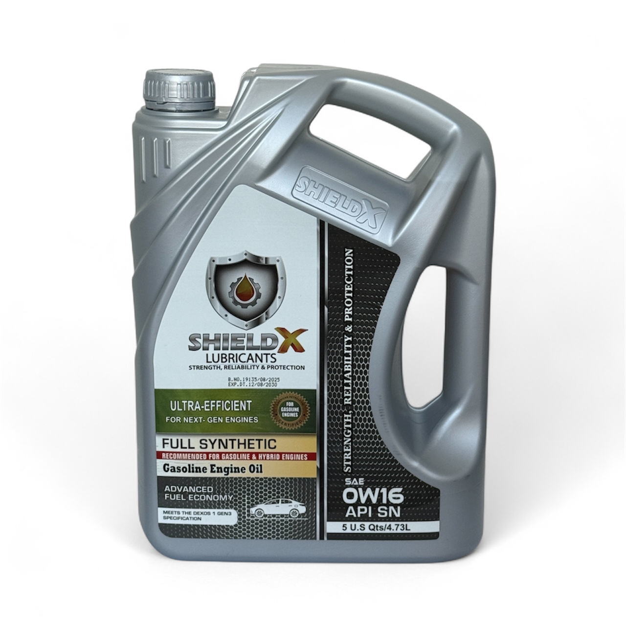 ShieldX Full Synthetic 0W-16 (5 Quart)
