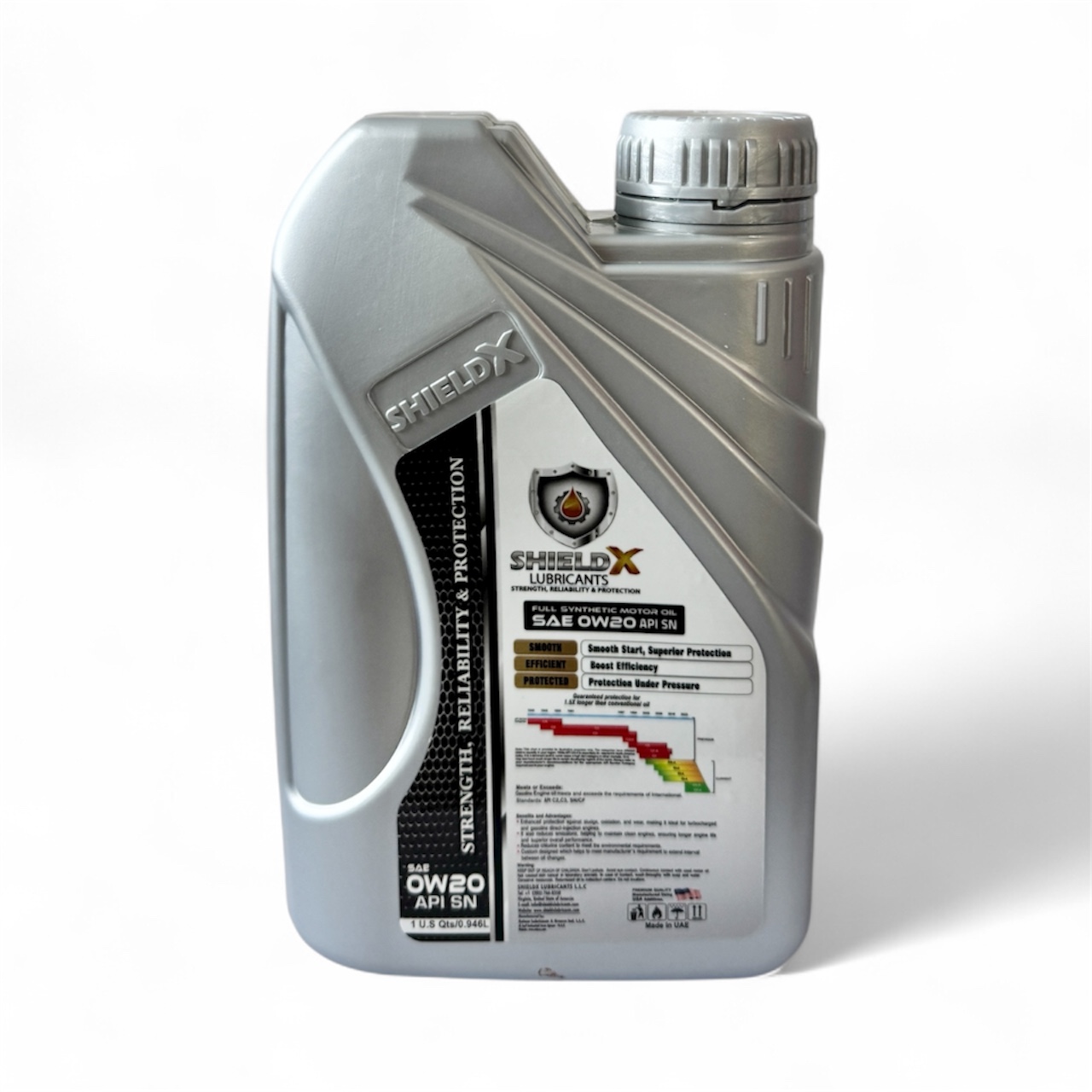 ShieldX Full Synthetic 0W-20 (1 Quart) - Image 2
