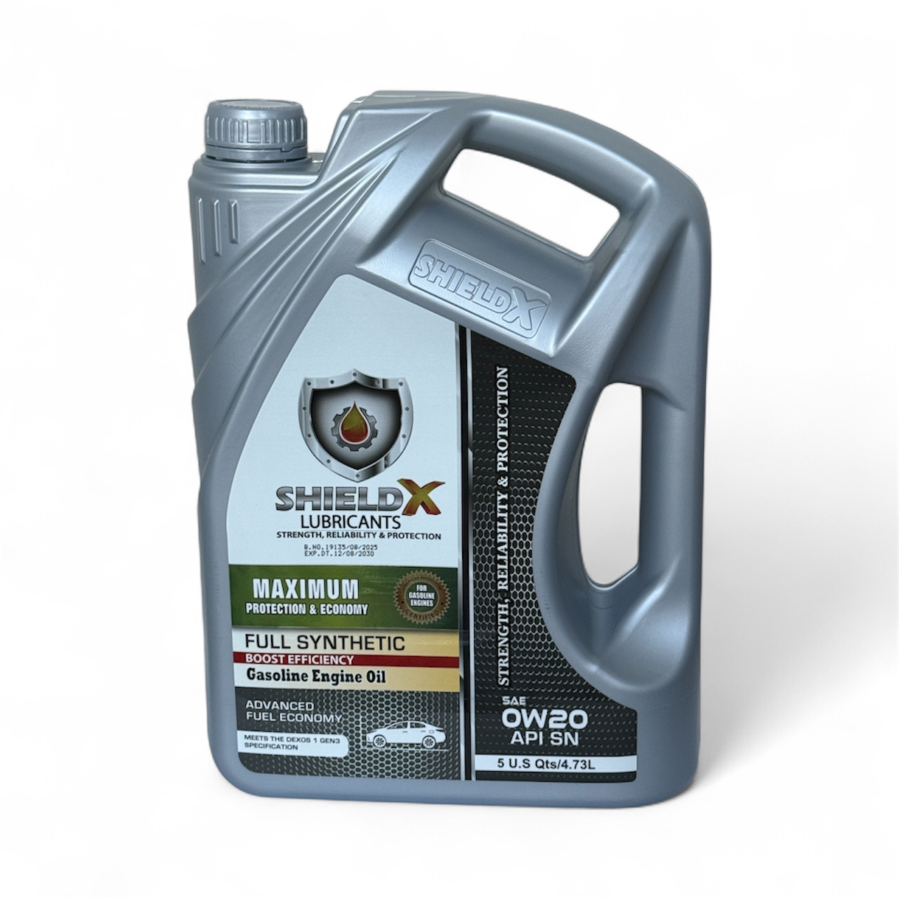 ShieldX Full Synthetic 0W-20 (5 Quart)
